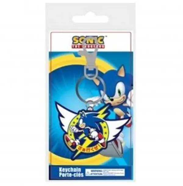 - Sonic the Hedgehog - Soft PVC Keychain - Sonic Win - Schlüsselanhänger
