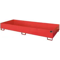 Bauer Südlohn Regalwanne RW 3300-2, lackiert, Feuerrot