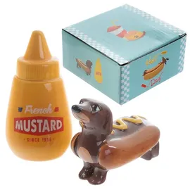 Puckator Backform Fast Food Salz und Pfeffer -streuer