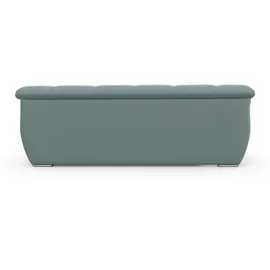DOMO collection 3-Sitzer DOMO COLLECTION "SPLASH Breite 232 cm, moderne Sitz- und Rückensteppung, komfortabel", grün (mint), B:232cm H:76cm T:96cm, 100% Polyester, Sofas, flache Armlehnen zum Entspannen