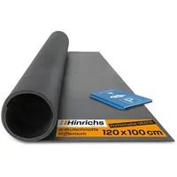 Hinrichs Antirutschmatte Auto 120 x 100 cm - Kofferraummatte - Anti Rutsch Matte Auto, Schmutzfangmatte & Schubladenmatte - Gummimatte Auto - rutschfeste Unterlage inklusive Parkscheibe