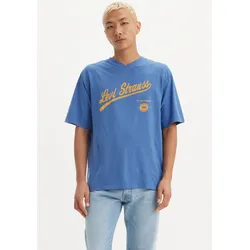 Levi's® V-Shirt »GRAPHIC VNECK TEE«, im sportlichen Look Levi's® LEVI STRAUSS SWASH FEDERAL BLUE / AUTUMN BLAZE XL