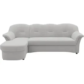 DOMO collection »Flores Schlafsofa, B/T/H: 233/142/86 cm, L-Form« wahlweise mit Bettfunktion, wahlweise mit Federkern, auch in Leder