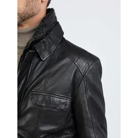 JCC Ledermantel 41607 in schwarz | Gr.: 52,