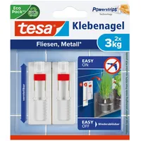 Tesa Klebenagel für Fliesen und Metall verstellbar (max. 3