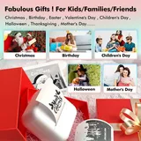 Mini-taschendrucker, Tragbarer Thermodrucker, Sofortbilddrucker, Etikettendrucker, Bluetooth-funkverbindung