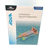 Wasserhängematte Poolliege Schwimmliege aufblasbar 115x73,5x17cm Melone Crane®