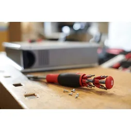 Wiha LiftUp 26one® Schraubendreher 13-tlg. PH0 schwarz/rot