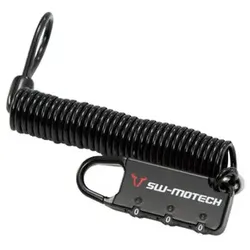 SW-Motech taschen Kabel-Fahrradschloss 180 Cm mit Zahlencode