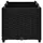 vidaXL Hochbeet 80 x 40 x 20 cm Schwarz