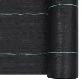 vidaXL Unkrautfolie Schwarz 200 x 10000 cm