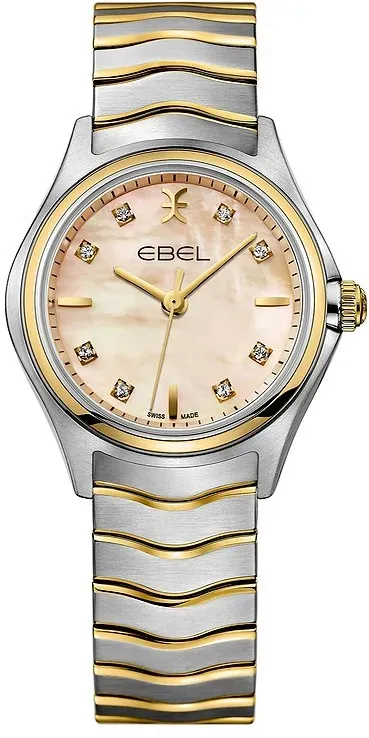 Ebel Damenuhr EBEL WAVE 1216688 - bicolor
