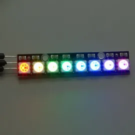 BerryBase NeoPixel Stick mit 8 WS2812 5050 RGB LEDs
