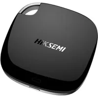 Hiksemi SSD Externe T100 2048 Go USB 3.0 Type C 450MB/s Couleur Noir (2.05 TB), Externe SSD, Schwarz