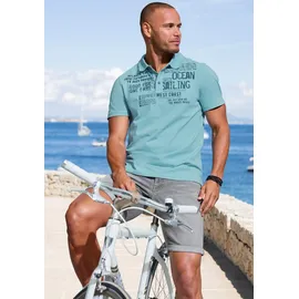 John Devin Poloshirt blau XXL