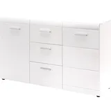 Germania GW-Adana Sideboard 144 x 86 x 40 cm Weiß