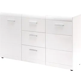 Germania GW-Adana Sideboard 144 x 86 x 40 cm Weiß