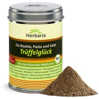 Herbaria Trüffelglück bio 110g M-Dose - fertiges Bio-Pilz- & Trüffelgewürz für intensiv-köstliche Gerichte - mit erlesenen Zutaten - in nachhaltiger Aromaschutz-Dose