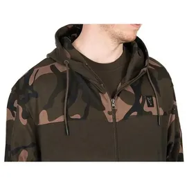 Fox International Lw Split Reißverschlusspullover - Khaki / Camo - XL