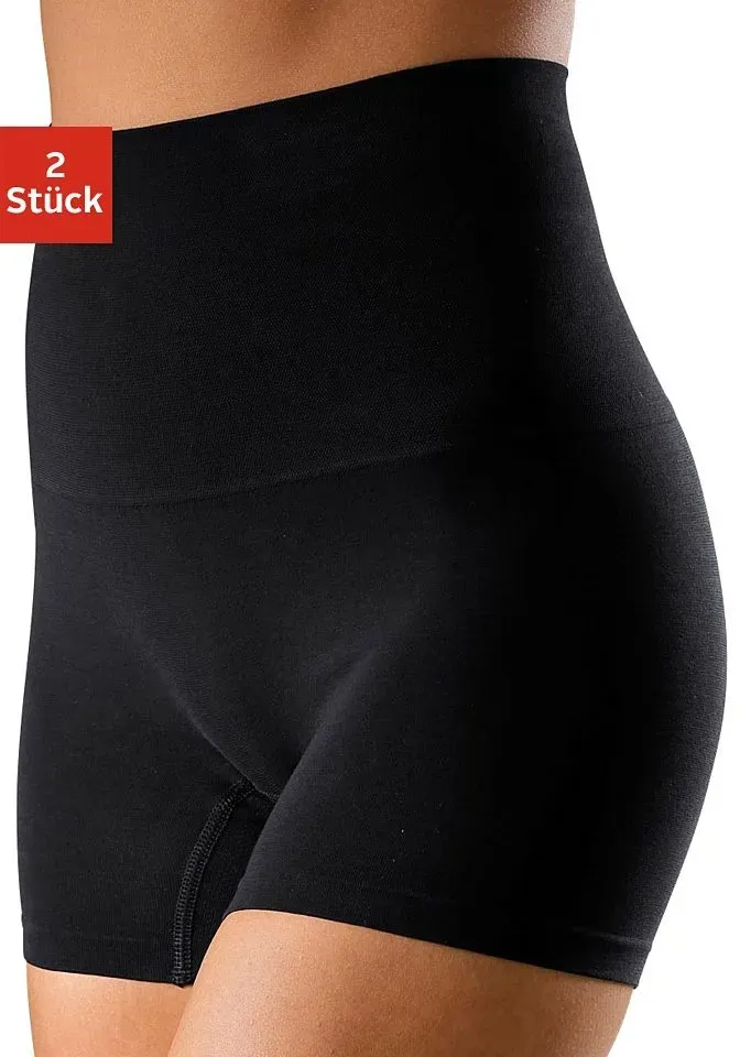 Formpants PETITE FLEUR, Damen, Gr. 32/34, schwarz, Obermaterial: 65% Baumwolle, 20% Elasthan, 15% Polyamid, unifarben, Unterhosen, aus elastischer Baumwolle, Shape wear