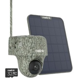 Reolink 4K 3G/4G LTE PTZ Überwachungskamera mit SIM-Kartenslot, Wildkamera mit Bewegungsmelder Nachtsicht(No Glow), Solar LTE Kamera Outdoor, Tieranerkennung, Schnappschuss, Go Ranger PT+Solarpanel