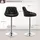 Woltu Barhocker 38,5 x 104 cm Schwarz