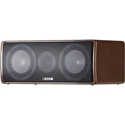 CANTON Center-Lautsprecher "Ergo 655 Center", grau (wenge funier), B:53cm H:20,5cm T:28,5cm, Lautsprecher
