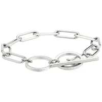 Liebeskind Berlin Armband Edelstahl silberfarben Größe 18