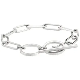 Liebeskind Berlin Armband Edelstahl silberfarben Größe 18