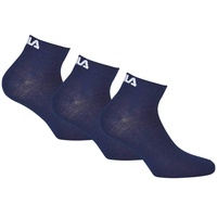 Fila Unisex F9300 Uni Socken, Blau, 43-46 EU