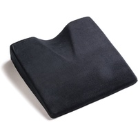 Schwarz Mountain Produkte Keilkissen aus Memory Foam Sitzkissen, schwarz