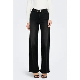 Only ONLMADISON BLUSH HW Wide DNM CRO099 NOOS Black/Washed Black L(40)/32