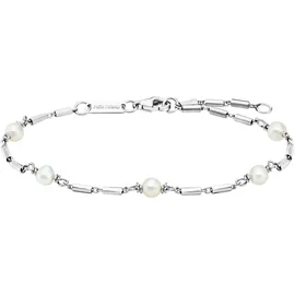 Julie Julsen Armband 925/- Sterling Silber rhodiniert Süßwasserperlen Größe 19 cm