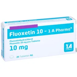 Fluoxetin 10-1a Pharma Tabletten 20 St