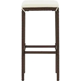 vidaXL Gartenbar-Set 5-tlg. Braun