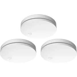 ELRO FS4610 | 3-teiliges Rauchmelder-Set | Dünnster Rauchmelder der Welt | 10 Jahres Batterie | Entspricht der europäischen Norm EN14604 | Weiß