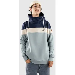 Kazane Hakan Hoodie bl iris feather gr lead Gr. S