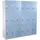MCW Schließfach Preston T829, Schließfachschrank Wertfachschrank Spind, Metall 9 Fächer,