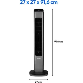 Medion P15 45 cm Turmventilator Grau/Silber