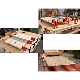 Bessey Schraubstock Stahl rot