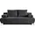 werk2 Schlafsofa »Troya«, 2-Sitzer Sofa und Schlafcouch mit Federkern & Bettkasten