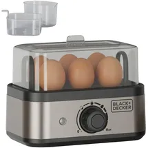 Black & Decker BXKS4800E 6 Eier + Eipicker Schwarz
