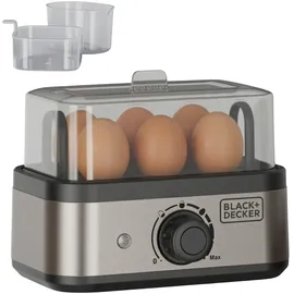 Black & Decker BXKS4800E 6 Eier + Eipicker Schwarz