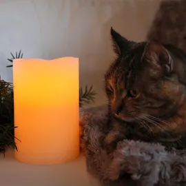 Star Trading LED-Kerze Big 15 cm creme