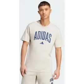 adidas Collegiate Lineage Graphic T-Shirt - Beige - L