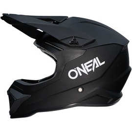 O'Neal 1SRS SOLID Kinder Motocross Helm, Schwarz Größe XL