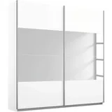 Rauch Schwebetürenschrank Quadra 226 x 230 x 62 cm Weiß