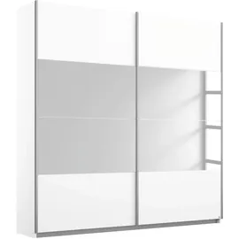 Rauch Schwebetürenschrank Quadra 226 x 230 x 62 cm Weiß