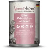 Venandi Animal Katzennassfutter Kitten Huhn 12 x 400 g
