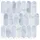 vidaXL Federfliese Himmelblau 30 x 30 cm 50 St.